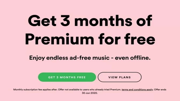 spotify premium 3 meses gratis